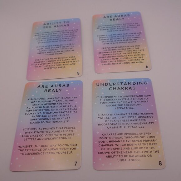 Gift Republic 2022 Aura Reading Cards - Picture 6 of 16